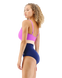 Суцільний жіночий купальник TYR Women's Splice Belted Controlfit, 12, Фіолетовий