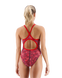 Суцільний жіночий купальник TYR Nebulous Maxfit, Червоний, 32, Red