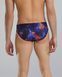 Чоловічі купальні плавки TYR Men's Brief - Montipora, Purple/Orange, 32, Purple/Orange