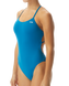 Суцільний жіночий купальник TYR Solid Tetrafit, Синий, 36, Teal