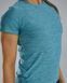 Жіноча футболка з короткими рукавами TYR Women's Airtec Short Sleeve Tee Solid, Синій, L, Delphinium Blue Heather