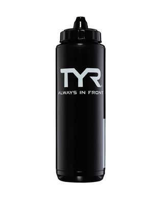 Пляшка для води TYR Water Bottle, Черный, Onesize, Black