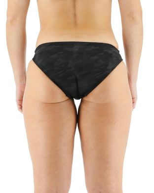 Плавки жіночі TYR Women’s Blackout Camo Classic Bikini Bottom, Black/Black, S, Black/Black