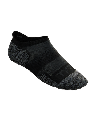 Шкарпетки TYR No Show Tab Thin Training Socks, S/M, Black