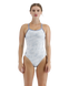 Суцільний жіночий купальник TYR Women's Whiteout Camo Diamondfit, 28, Білий