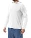 Футболка чоловіча з рукавами та капюшоном TYR Men’s SunDefense Hooded Shirt, White, XL, White