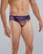 Чоловічі купальні плавки TYR Men's Brief Evolved, 30, Lime/Multi