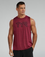 Чоловіча майка TYR Men's ClimaDry Big Logo Tech Tank – Solid, M, Red