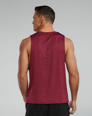 Чоловіча майка TYR Men's ClimaDry Big Logo Tech Tank – Solid, M, Red