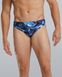 Чоловічі купальні плавки TYR Men's Brief Reflecta, Блакитний, 30, Blue