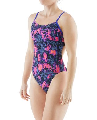 Суцільний жіночий купальник TYR Spiritfire Cutoutfit, Фиолетовый, 36, Purple, 11