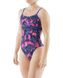 Суцільний жіночий купальник TYR Spiritfire Cutoutfit, Фиолетовый, 32, Purple, 10