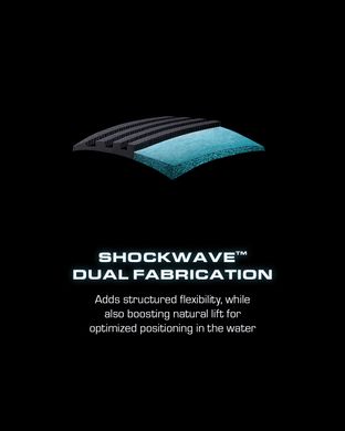Стартові плавки-джаммери TYR Shockwave High-Waist Camo, Чорний, 29, Black