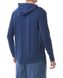 Футболка чоловіча з рукавами та капюшоном TYR Men’s SunDefense Hooded Shirt, Navy, M, Navy