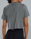 Жіноча футболка TYR ClimaDry Women's Cropped Tech Tee, Grey, XS, Grey