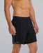 Чоловічі шорти TYR Men's Hydrosphere Unbroken Lined 7- Solid, M, Black