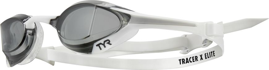 Окуляри TYR Tracer-X Elite Racing, Smoke/White