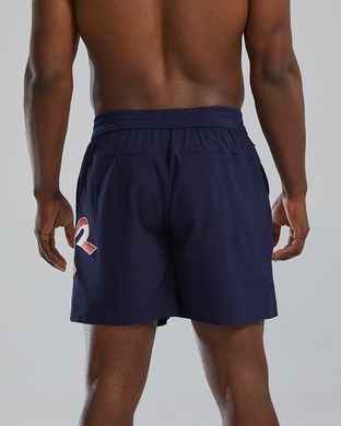 Чоловічі шорти TYR Men's Hydrosphere Unbroken Unlined 7" Shorts - USA, M, Navy