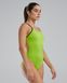 Суцільний жіночий купальник TYR Women's Solid Cutoutfit, Green, 30, Green