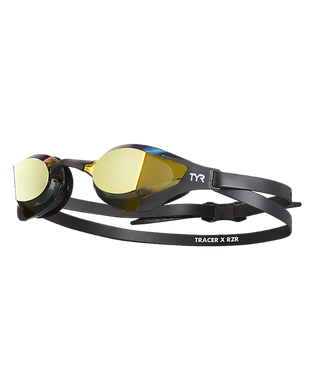 Окуляри TYR Tracer-X RZR Mirrored Racing, Gold/Black/Black