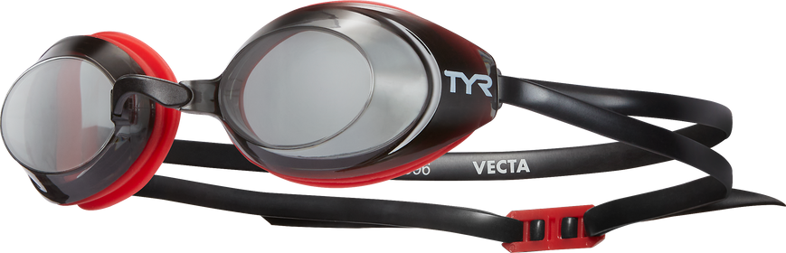 Окуляри TYR Vecta Racing, Smoke/Red/Black