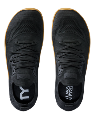 Кросівки для залу TYR Trainer DropZero Laces 2 Barefoot, Black/Gum, BLACK/GUM, 6