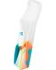 Ласти короткі TYR Stryker Silicone Fins, Orange/Teal/Yellow/Clear, S, Orange/Teal/Yellow/Clear