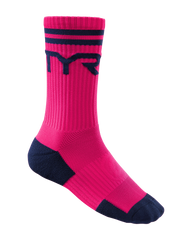 Шкарпетки спортивні TYR Crew Socks, Pink, Onesize, Pink