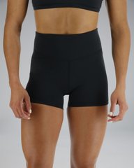 Шорти жіночі з високою талією TYR's Joule Elite™ Women's High-Rise 3.25" Short - Solid, S, Black