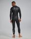 Гідрокостюм чоловічий TYR Men’s Hurricane Wetsuit Cat 1, Чорний, M, Black