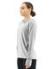 Жіноча футболка з рукавами і капюшоном TYR Women’s SunDefense Hooded Shirt, Light Grey, S, Light Grey