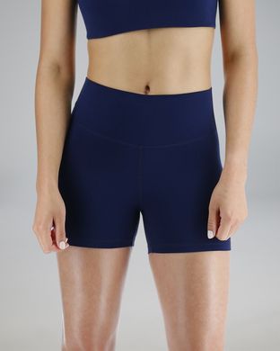 Шорти жіночі з високою талією TYR's Joule Elite Women's High-Rise 3.25" Short - Solid, S, Navy