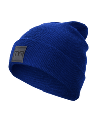 В'язана шапка TYR Cuffed Knit Beanie, Royal, Синій