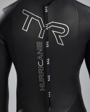 Гідрокостюм чоловічий TYR Men’s Hurricane Wetsuit Cat 1, Чорний, L, Black