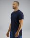 Футболка чоловіча з короткими рукавами TYR Men's Airtec Tee- Solid, Eclipse Heather, M, Синій