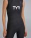 Гідрокостюм жіночий TYR Women's Hurricane Wetsuit Cat 1 Sleeveless, Чорний, S, Black