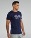 Футболка чоловіча з короткими рукавами TYR Men's Ultrasoft Lightweight Tri Blend Tech Tee - Big Logo, M, Navy