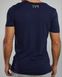 Футболка чоловіча з короткими рукавами TYR Men's Ultrasoft Lightweight Tri Blend Tech Tee - Big Logo, M, Navy